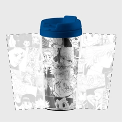 Термокружка-непроливайка Hunter x Hunter pattern - фото 2