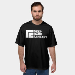 Мужская футболка oversize 3D Глубокие темные фантазии Гачи - фото 2