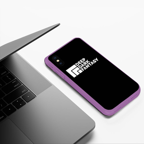 Чехол для iPhone XS Max матовый с принтом Глубокие темные фантазии | Гачи, фото #5