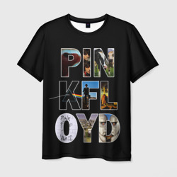 Мужская футболка 3D Pink Floyd альбомы