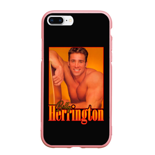 Чехол для iPhone 7Plus/8 Plus матовый Billy Herrington Aniki Билли, цвет баблгам