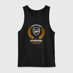 Мужская майка хлопок Лого Arsenal и надпись Legendary Football Club