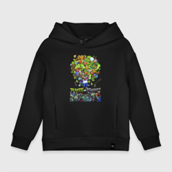 Детское худи Oversize хлопок Crazy Dave Plants