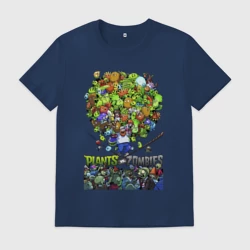 Мужская футболка хлопок Crazy Dave Plants