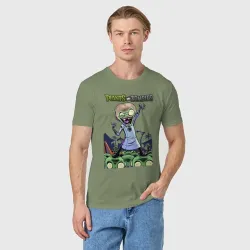 Мужская футболка хлопок Dr. Zomboss - фото 2