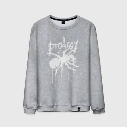 Мужской свитшот хлопок Draw white logo - Ant
