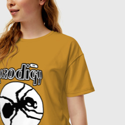 Женская футболка хлопок Oversize The Prodigy ant - фото 2