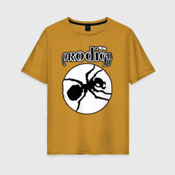 Женская футболка хлопок Oversize The Prodigy ant