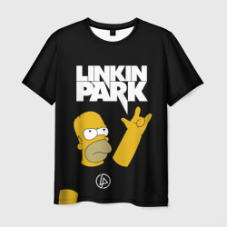 Linkin Park гомер Симпсон, Simpsons – Футболка с принтом купить со скидкой в -26%