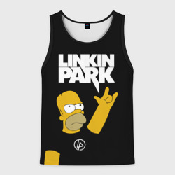 Мужская майка 3D Linkin Park гомер Симпсон, Simpsons