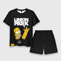 Мужской костюм с шортами 3D Linkin Park гомер Симпсон, Simpsons
