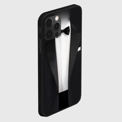 Чехол для iPhone 12 Pro Смокинг жениха с бабочкой - фото 2