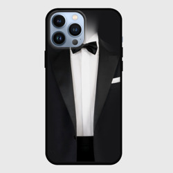 Чехол для iPhone 13 Pro Max Смокинг жениха с бабочкой