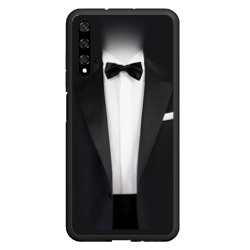 Чехол для Honor 20 Смокинг жениха с бабочкой