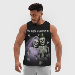 Мужская спортивная майка 3D Пока смерть не разлучит - фото 2