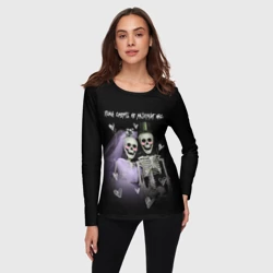 Женский лонгслив 3D Пока смерть не разлучит - фото 2
