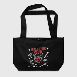 Пляжная сумка 3D Hellfire club Stranger things