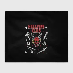 Плед 3D Hellfire club Stranger things