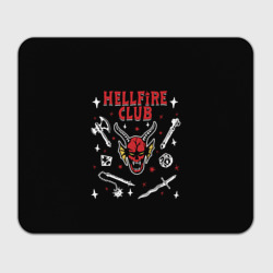 Прямоугольный коврик для мышки Hellfire club Stranger things