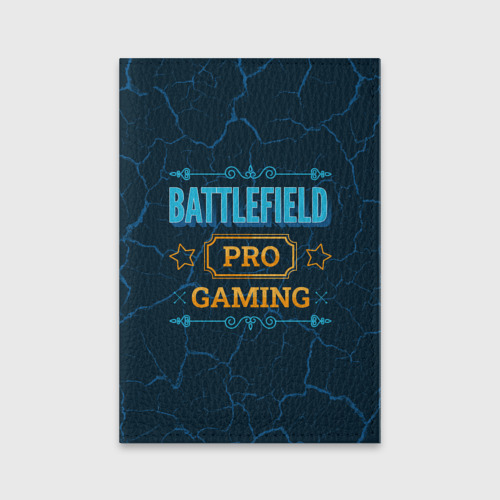 Обложка для паспорта матовая кожа Игра Battlefield: pro Gaming, цвет черный