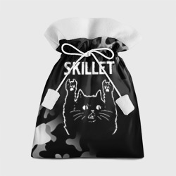 Подарочный 3D мешок Группа Skillet и Рок Кот