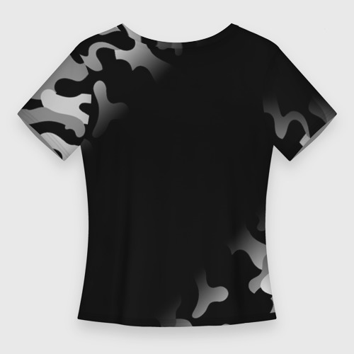 Женская футболка 3D Slim Группа Skillet и Рок Кот, цвет 3D печать - фото 2