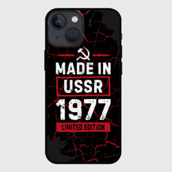 Чехол для iPhone 13 mini Made In USSR 1977 Limited Edition