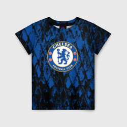 Детская футболка 3D Chelsea f Челси logo