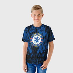 Детская футболка 3D Chelsea f Челси logo - фото 2