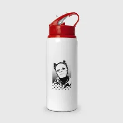 Бутылка для воды с трубочкой Keith Flint - Prodigy