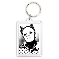 Брелок прямоугольный 35*50 Keith Flint - Prodigy