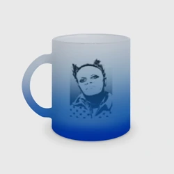 Кружка матовая стеклянная Keith Flint - Prodigy