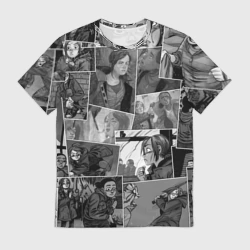 Мужская футболка 3D The Last of us comix