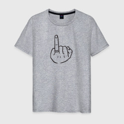 Мужская футболка хлопок Безымянный палец жениха