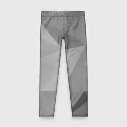 Детские леггинсы 3D Simple grey geometry