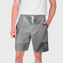 Мужские шорты 3D Simple grey geometry