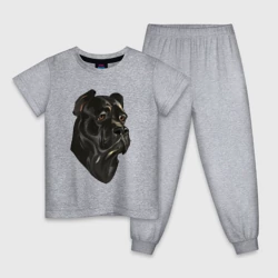 Детская пижама хлопок Портрет Кане-корсо