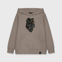Детская толстовка хлопок Портрет Кане-корсо