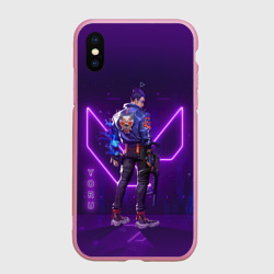 Чехол для iPhone XS Max матовый Yoru Valorant