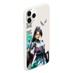 Чехол для iPhone 11 Pro Max матовый Sage Valorant - фото 2