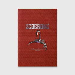 Обложка для паспорта матовая кожа The Platinum Collection - Scorpions