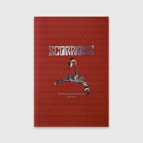 Обложка для паспорта матовая кожа The Platinum Collection - Scorpions, цвет желтый