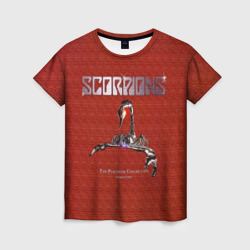 Женская футболка 3D The Platinum Collection - Scorpions