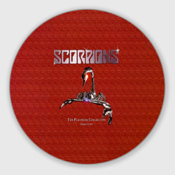 Круглый коврик для мышки The Platinum Collection - Scorpions