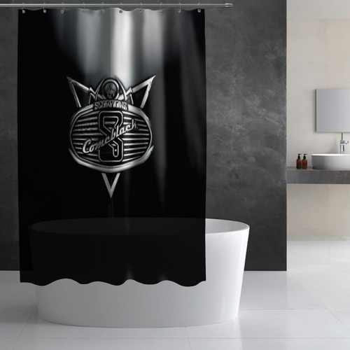 Штора 3D для ванной Comeblack - Scorpions - фото 3