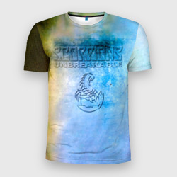 Мужская футболка 3D Slim Unbreakable - Scorpions