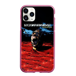 Чехол для iPhone 11 Pro Max матовый Acoustica - Scorpions