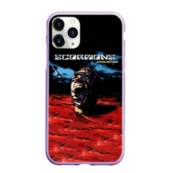 Чехол для iPhone 11 Pro Max матовый Acoustica - Scorpions