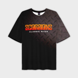 Мужская футболка oversize 3D Classic Bites - Scorpions