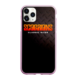 Чехол для iPhone 11 Pro Max матовый Classic Bites - Scorpions